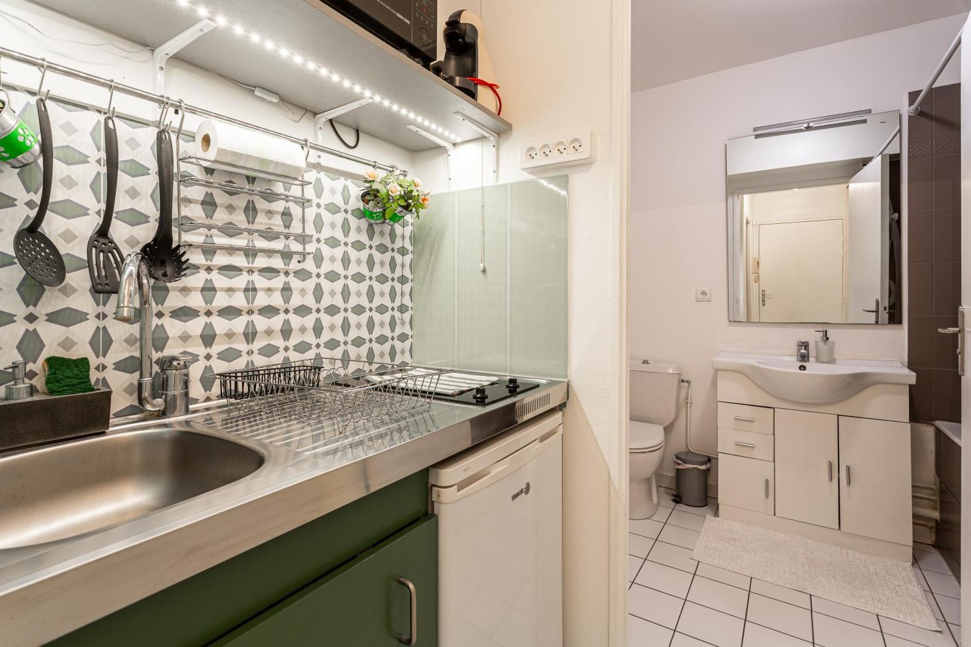 Studio Calme Et Accueillant Metro Charonne Párizs Kültér fotó
